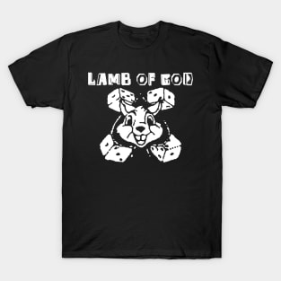 lamb of god bunny dice T-Shirt